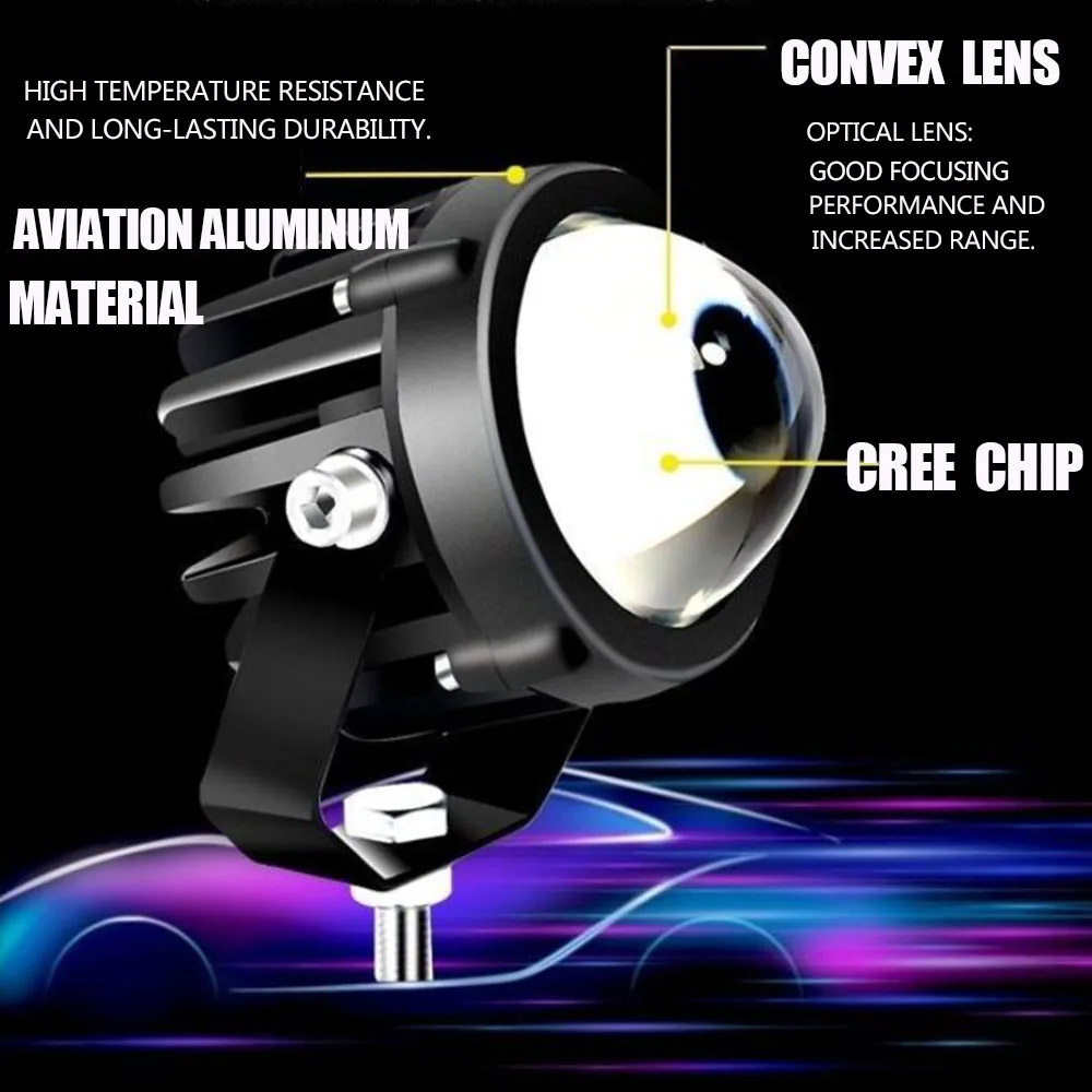 Motorcycle Led Lamp Headlight  - Headlight Aiming Tool ulasan dan harga
