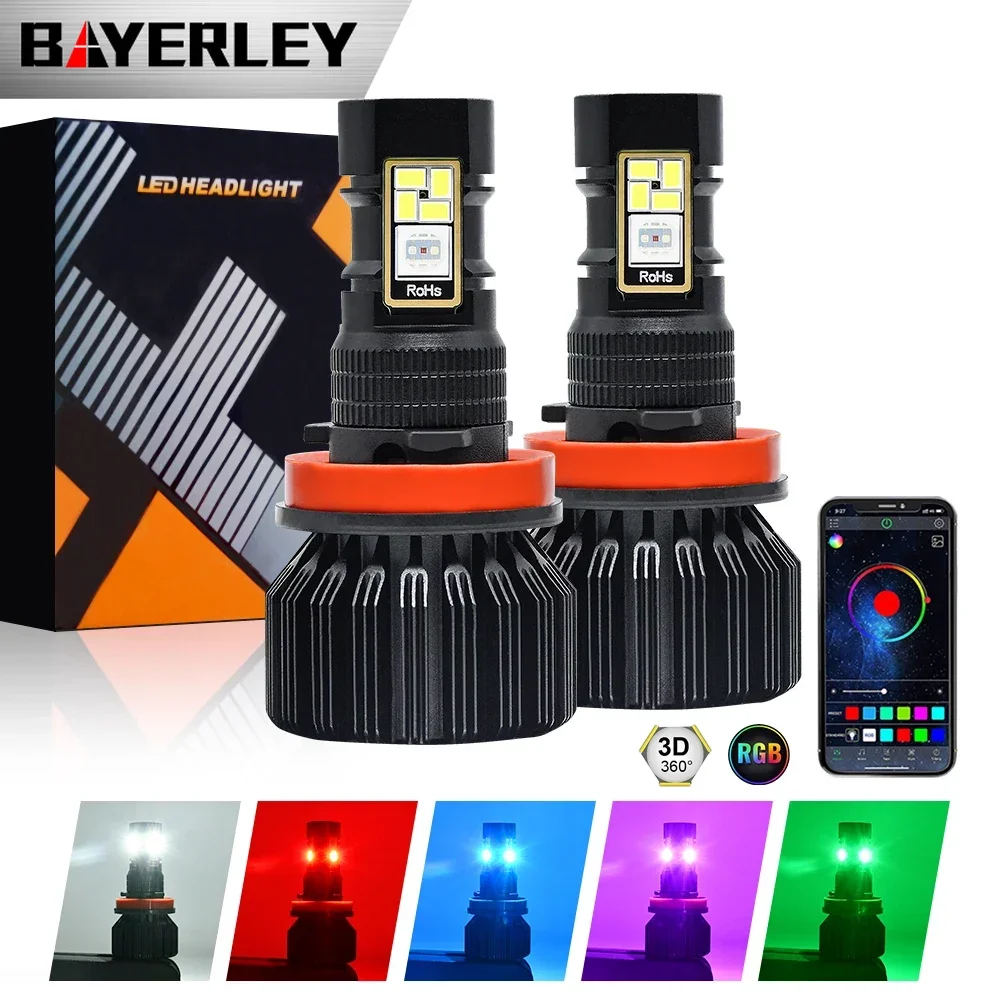Bayerley RGB 5050 LED Fog Ligh - Headlight Aiming Tool ulasan dan harga